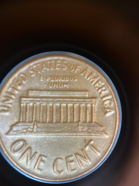 Lincoln--Memorial-Cent-1971-D-Missing-FG-(Over-Polishing?-)